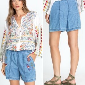 Johnny Was MONROE PULL ON SHORTS | Size XL NWOT